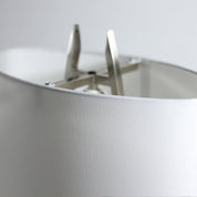 Denise 1 Light Table Lamp Satin Chrome