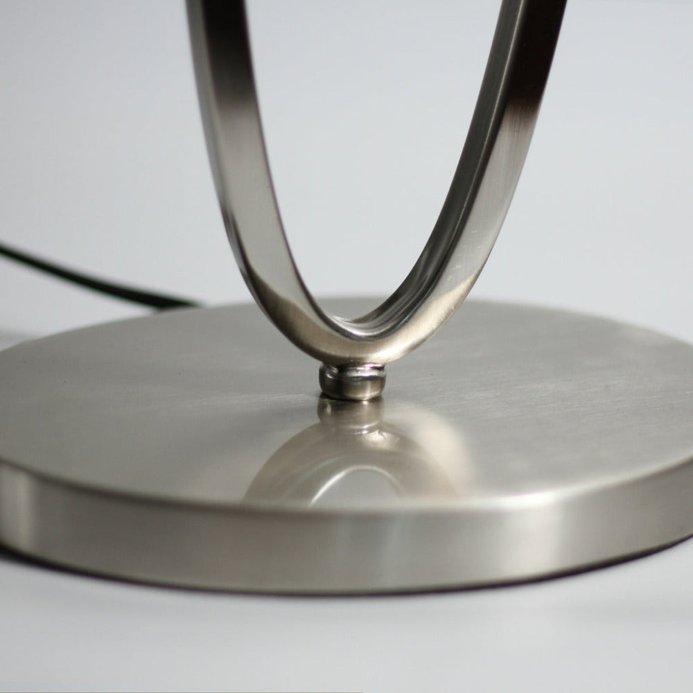 Denise 1 Light Table Lamp Satin Chrome