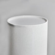 Ailsa 1 Light Linen Table Lamp White