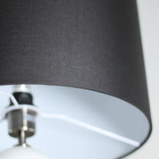 Murano 1 Light Floor Lamp Pewter