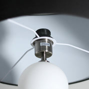 Murano 1 Light Floor Lamp Pewter