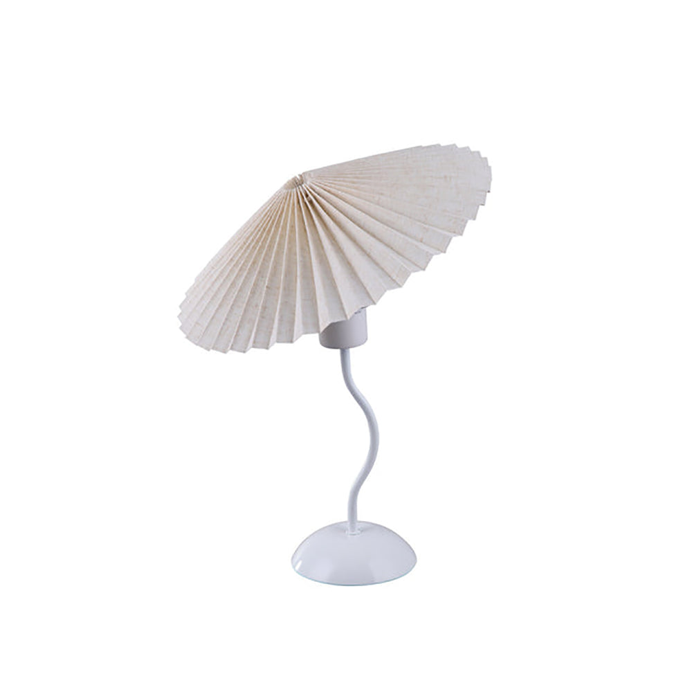 Piairie Table Lamp White Metal