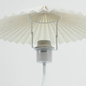 Piairie Table Lamp White Metal