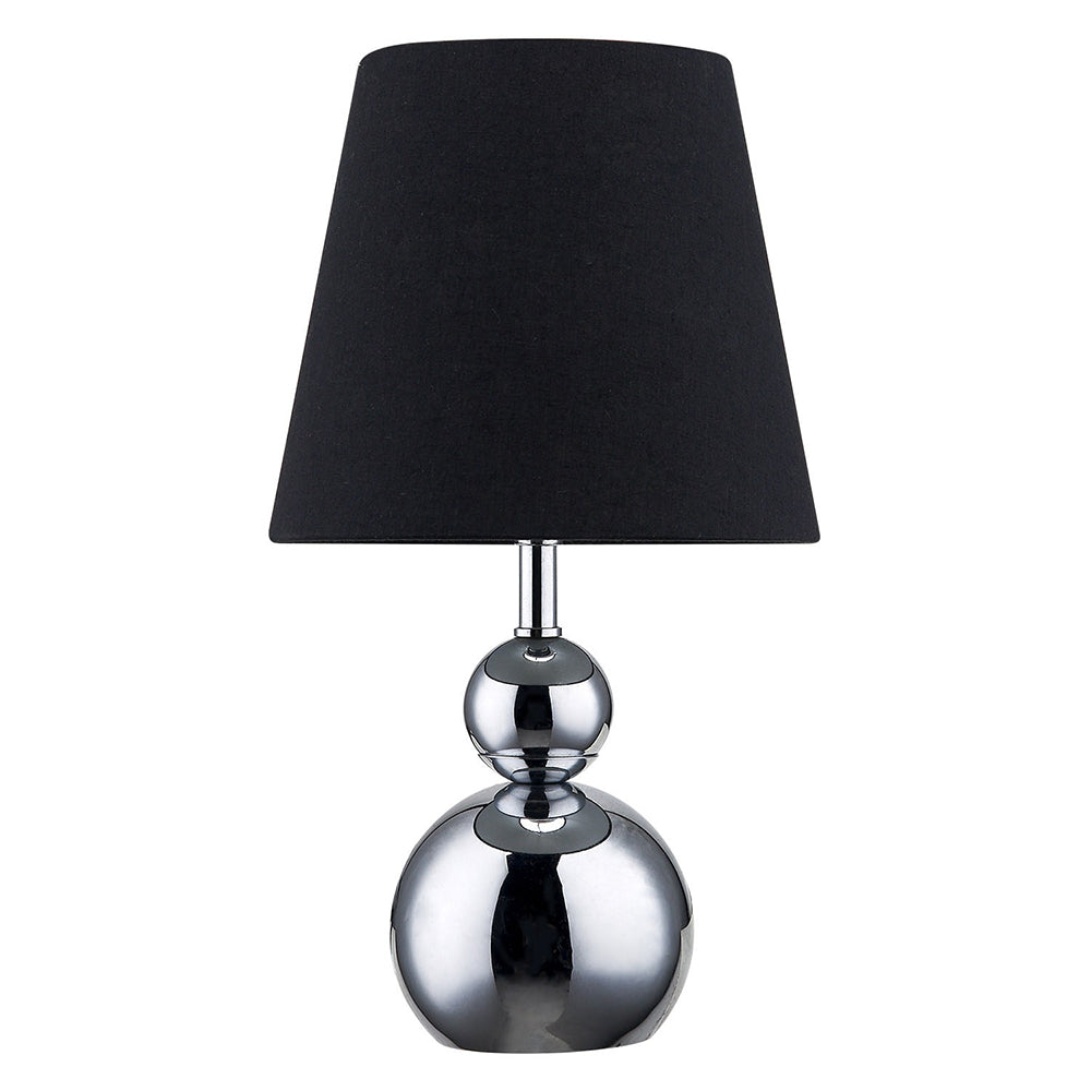 Hulu Set of 2 Table Lamp 2 Lights Black Fabric