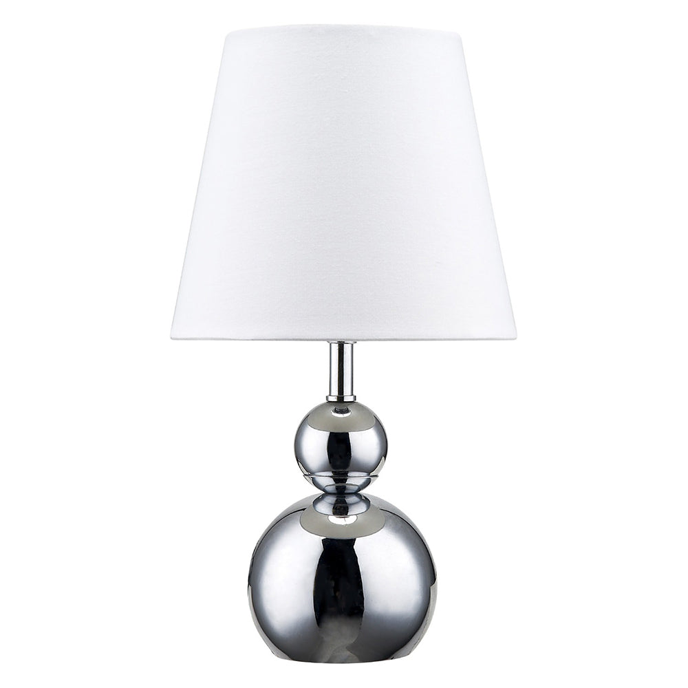 Hulu Set of 2 Table Lamp 2 Lights White Fabric