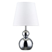 Hulu Set of 2 Table Lamp 2 Lights White Fabric