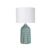 Bloom Table Lamp Blue Ceramic