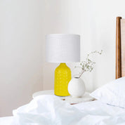 Bloom Table Lamp Yellow Ceramic