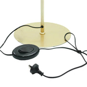 Peck Pleated Floor Lamp White Metal