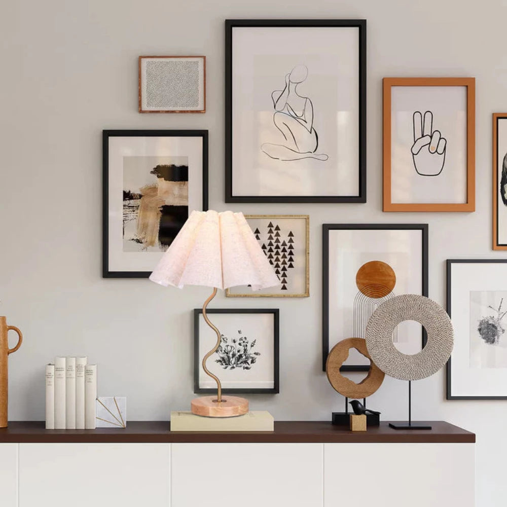 Kalmar Table Lamp Cream Metal