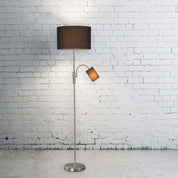 Cylinya Floor Lamp Black Metal