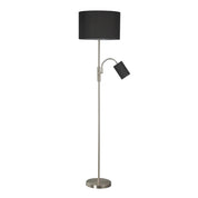 Cylinya Floor Lamp Black Metal