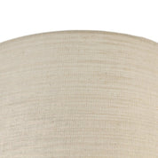 Linea Floor Lamp Matt Black & Linen