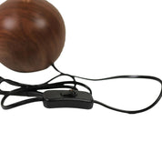 Orbelle Table Lamp Walnut & Beige