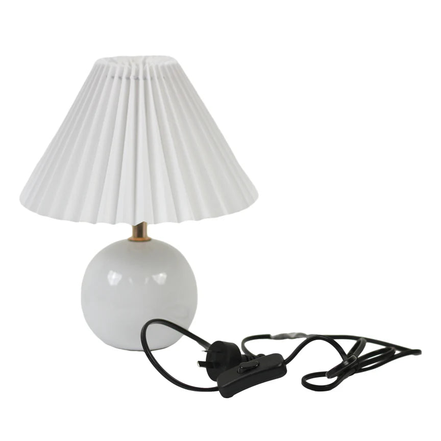 Orbelle Table Lamp White