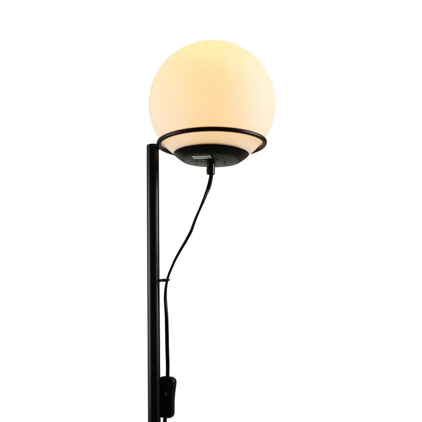 Sphera Floor Lamp Black & Opal