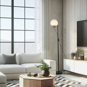 Sphera Floor Lamp Black & Opal