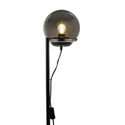 Sphera Floor Lamp Black & Smoky