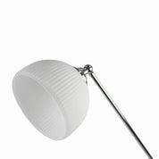 Noemi Table Lamp Matt Chrome & Opal