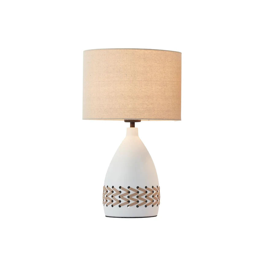 Piper Table Lamp White