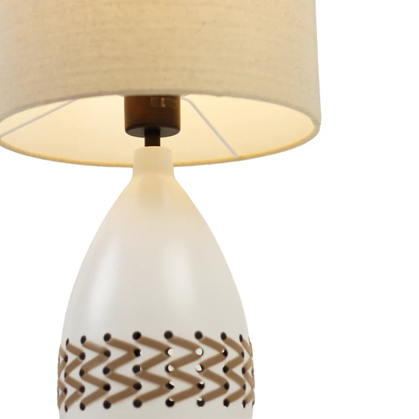 Piper Table Lamp White
