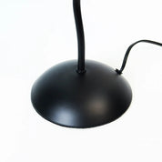 Wyatt Table Lamp Matt Black & Linen