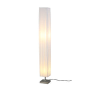 Shadea Floor Lamp Chrome & White