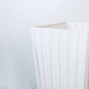Shadea Floor Lamp Chrome & White