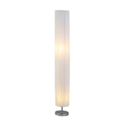 Eclara Floor Lamp Chrome & White