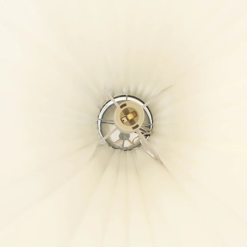 Eclara Floor Lamp Chrome & White