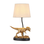 T-Rex Triumph Table Lamp Gold & Natural