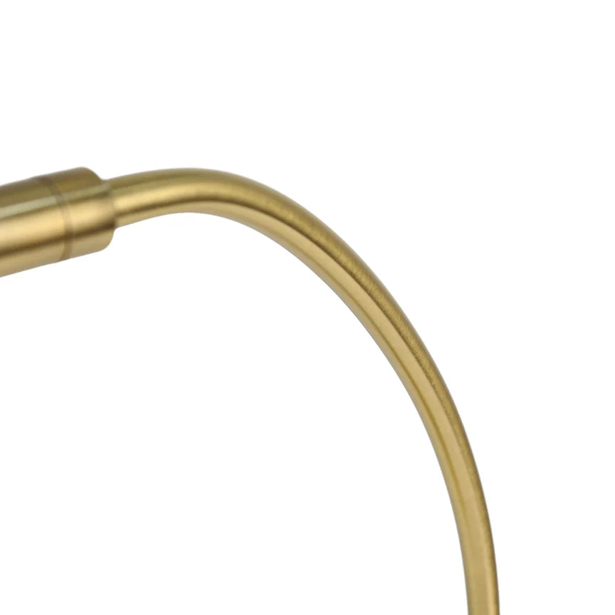Gemma Table Lamp Green & Brass