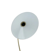 Gemma Table Lamp White & Brass