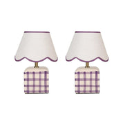 Romy Set of 2 Table Lamp Purple