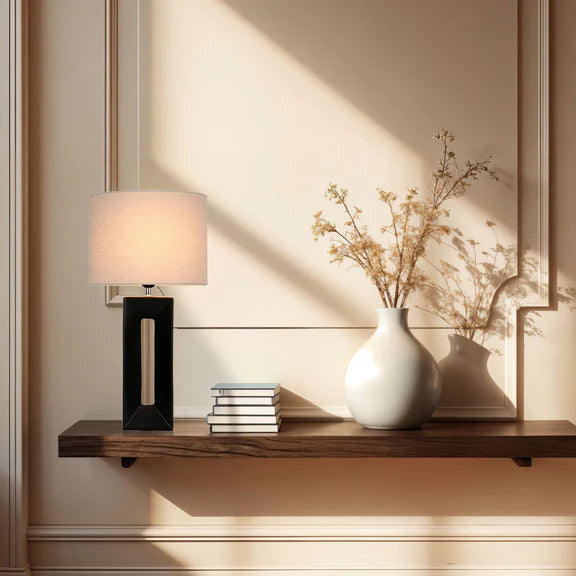 Niamh Table Lamp Matt Black