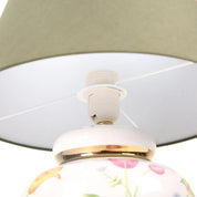 Circe Table Lamp White & Green