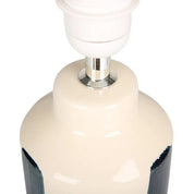 Asha Table Lamp Cream & Blue