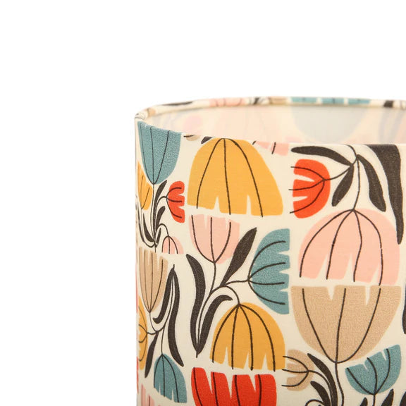 Cyra Table Lamp Blue & Cream