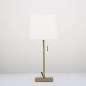 Arden Table Lamp Brass & Ivory