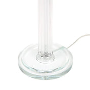 Cosima Table Lamp Clear & White