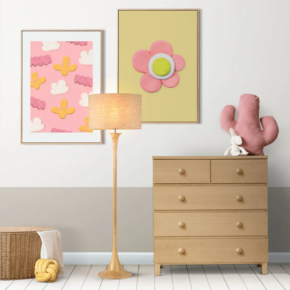 Soraya Floor Lamp Natural