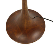 Soraya Floor Lamp Walnut & Natural