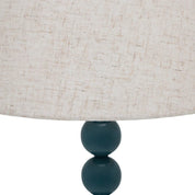Pearl Orb Floor Lamp Cyan