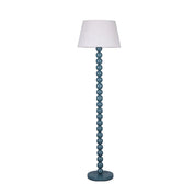Pearl Orb Floor Lamp Cyan