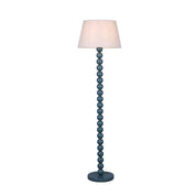 Pearl Orb Floor Lamp Cyan