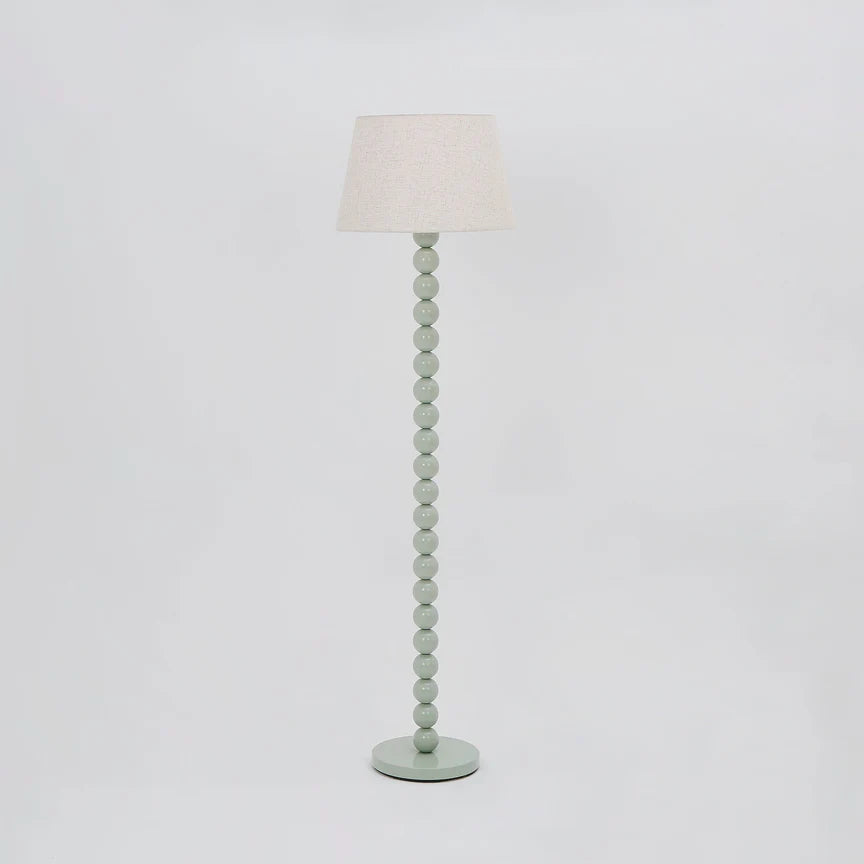 Pearl Orb Floor Lamp Sage