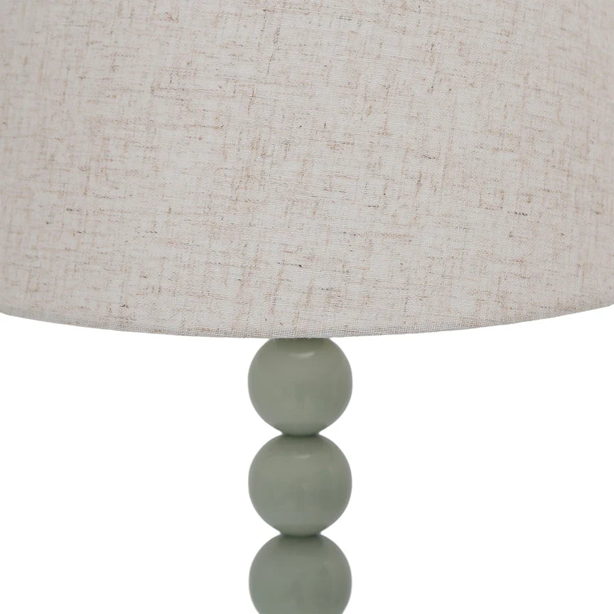 Pearl Orb Floor Lamp Sage