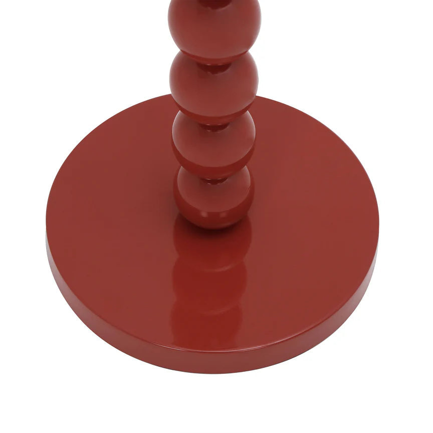 Pearl Orb Floor Lamp Rust