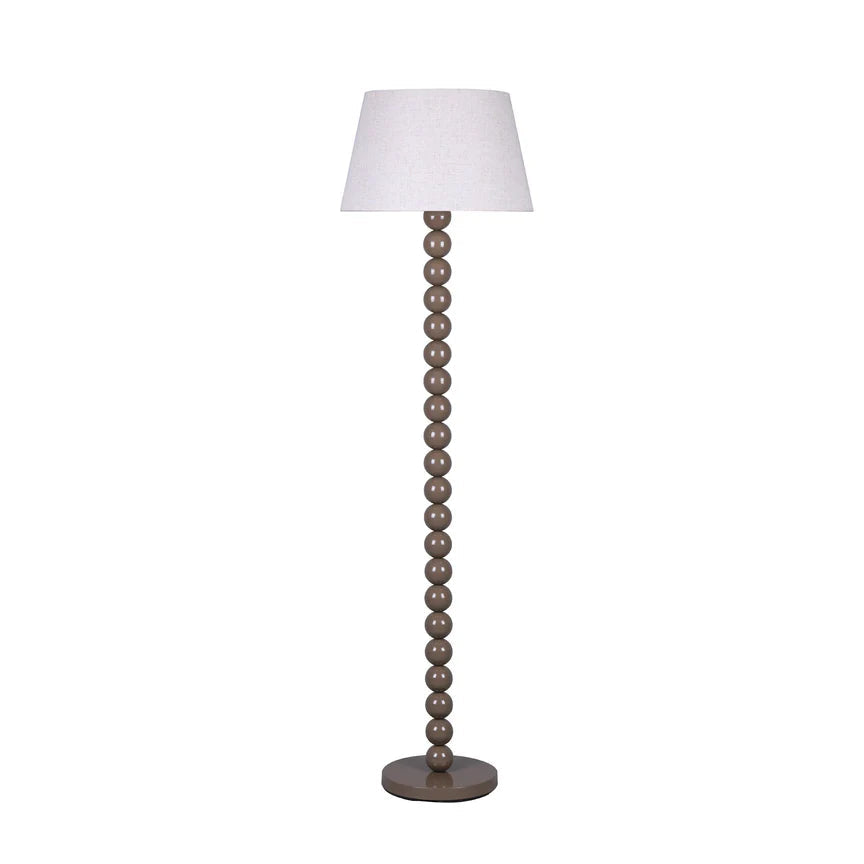 Pearl Orb Floor Lamp Toffee