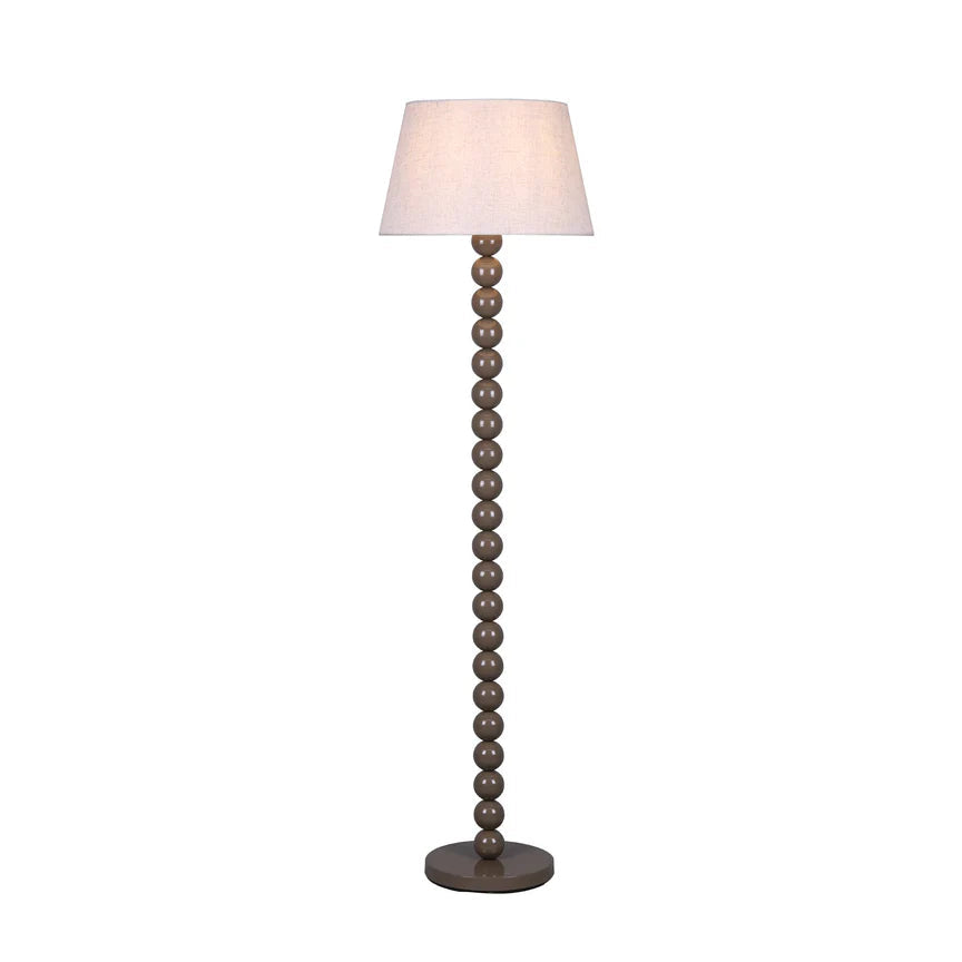Pearl Orb Floor Lamp Toffee